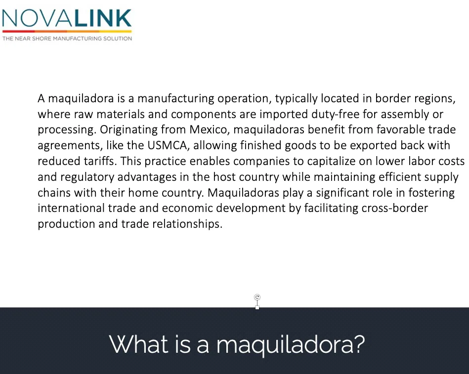 Understanding the Maquiladora Program in Mexico: What is a Maquiladora?