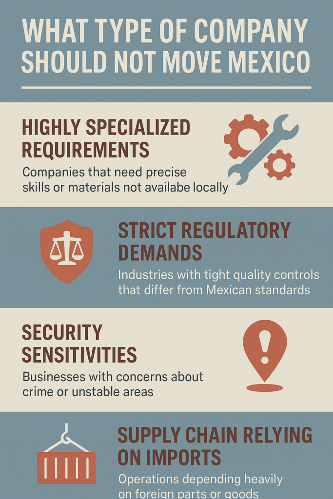 What Type of Company Should Not Move to Mexico